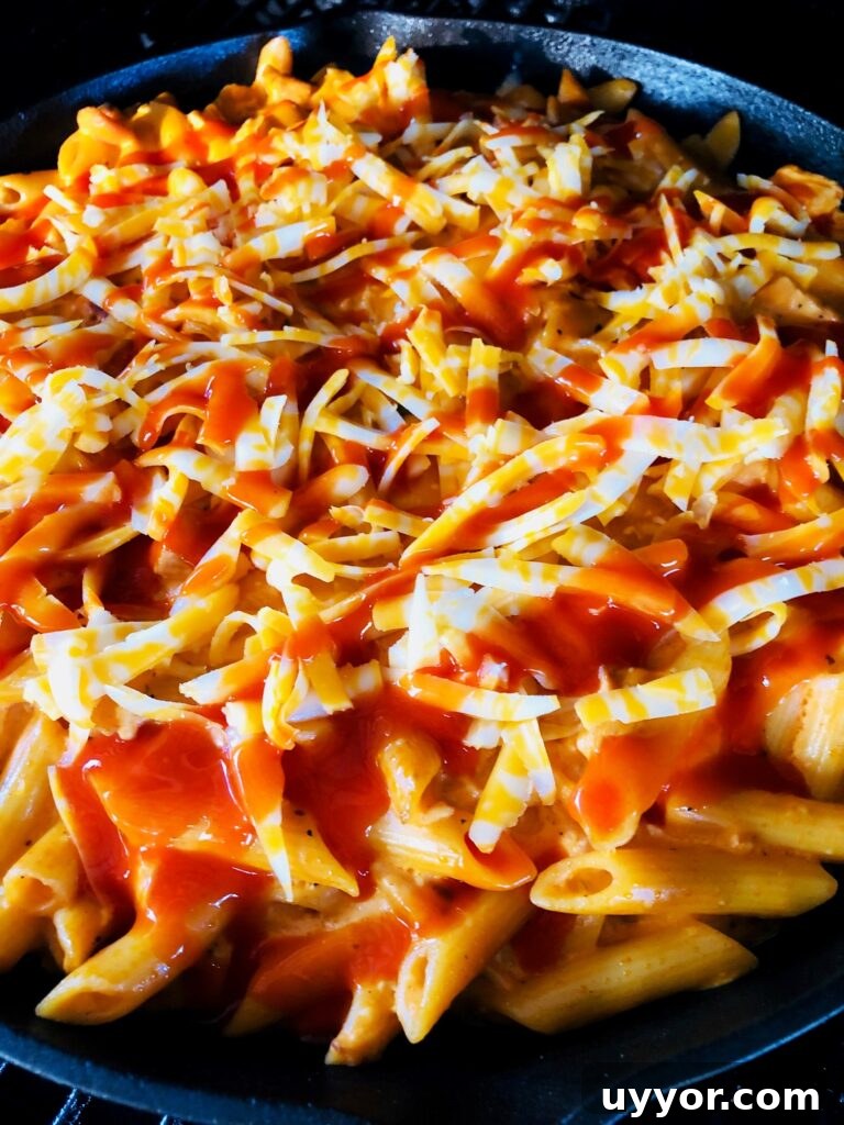 Smoked Buffalo Chicken Macaroni and Cheese Recipe 7 Smoked Buffalo Chicken Mac and Cheese