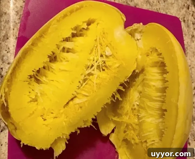 Instant Pot Spaghetti Squash in Minutes: Tender, Fluffy Results 2 img 21184 8