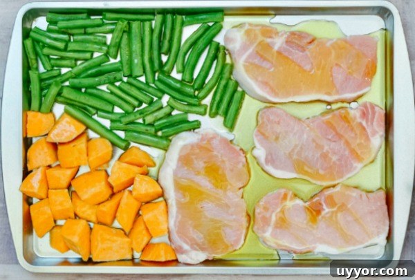 Sheet Pan Pork Chops with Apples and Rosemary 4 img 23707 3