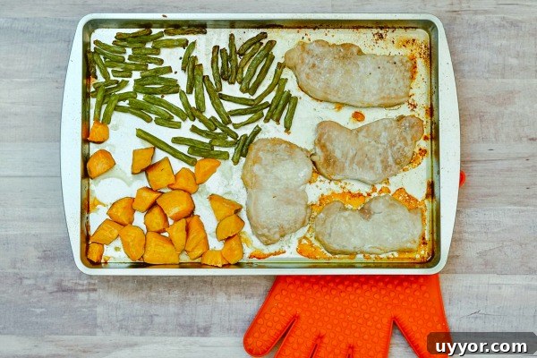 Sheet Pan Pork Chops with Apples and Rosemary 5 img 23707 4