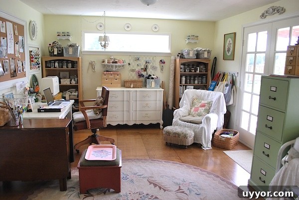 Remodeled Garage Workroom - An Oregon Cottage