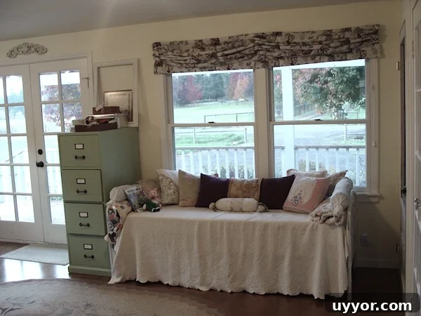 Garage Remodel Workroom Windows - An Oregon Cottage