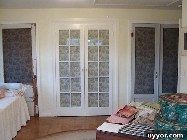 Garage Remodel Salvaged Storage Doors - An Oregon Cottage