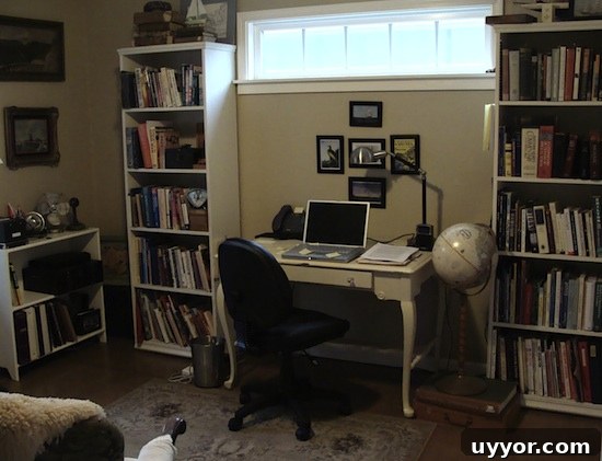 Garage Remodel Office - An Oregon Cottage