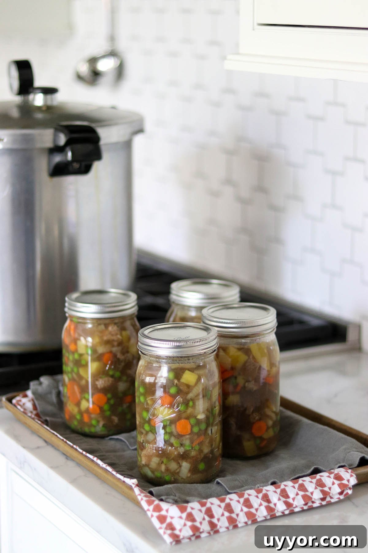 Home Canned Beef Pot Pie Filling