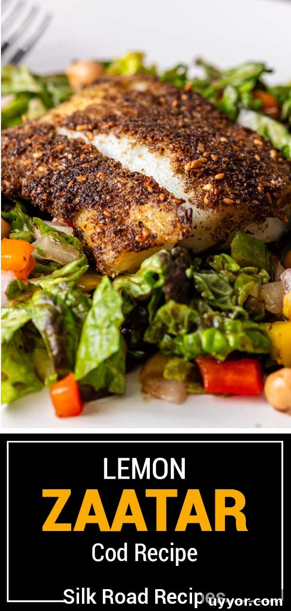 titled image (and shown): lemon zaatar cod recipe