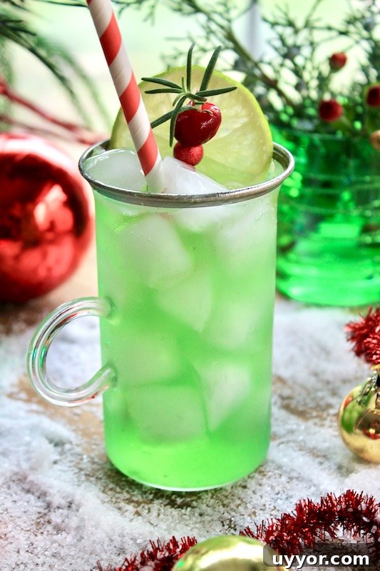 Grinch Christmas Apple Whiskey Moscow Mule Recipe 7 img 26811 7