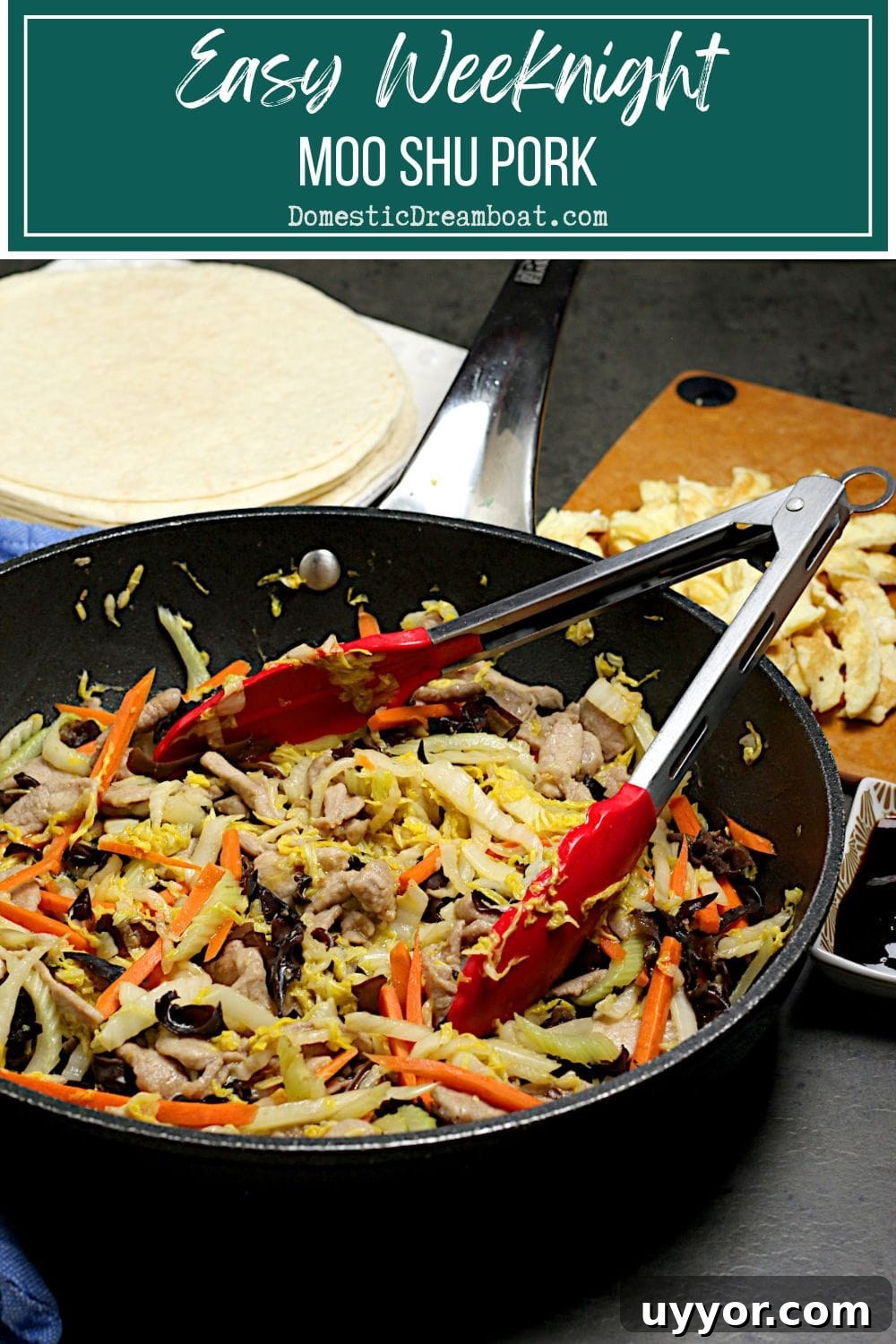 Weeknight Moo Shu Pork Recipe with Quick Hoisin Wraps 6 img 29884 9