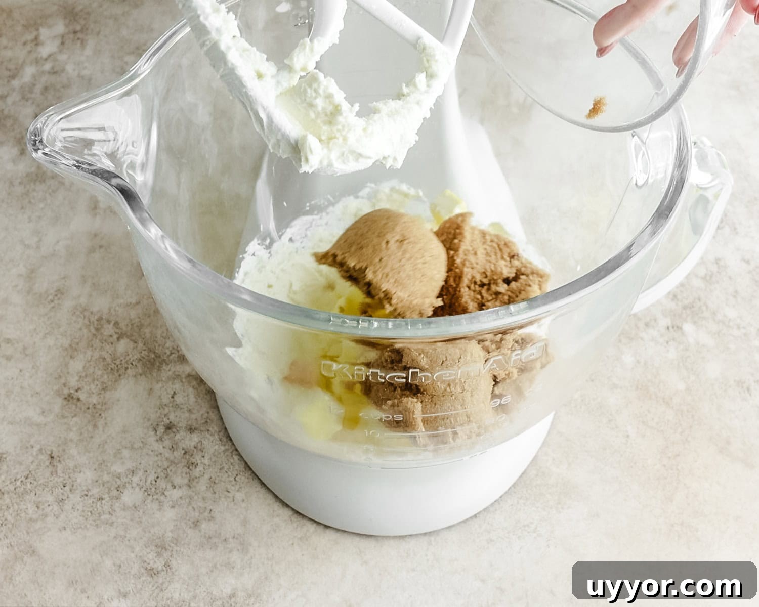 Add brown sugar.