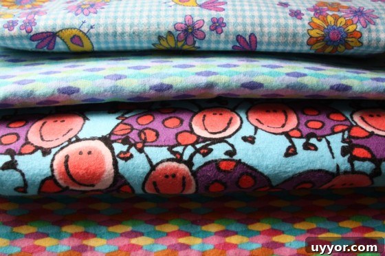 Fabric for Flannel receiving blankets