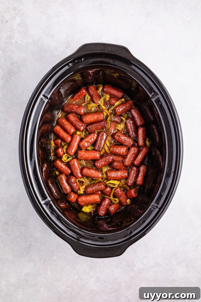 Crockpot Mississippi Little Smokies Recipe: Savory Slow-Cooker Sausages 5 slow cooker with Mississippi little smokies