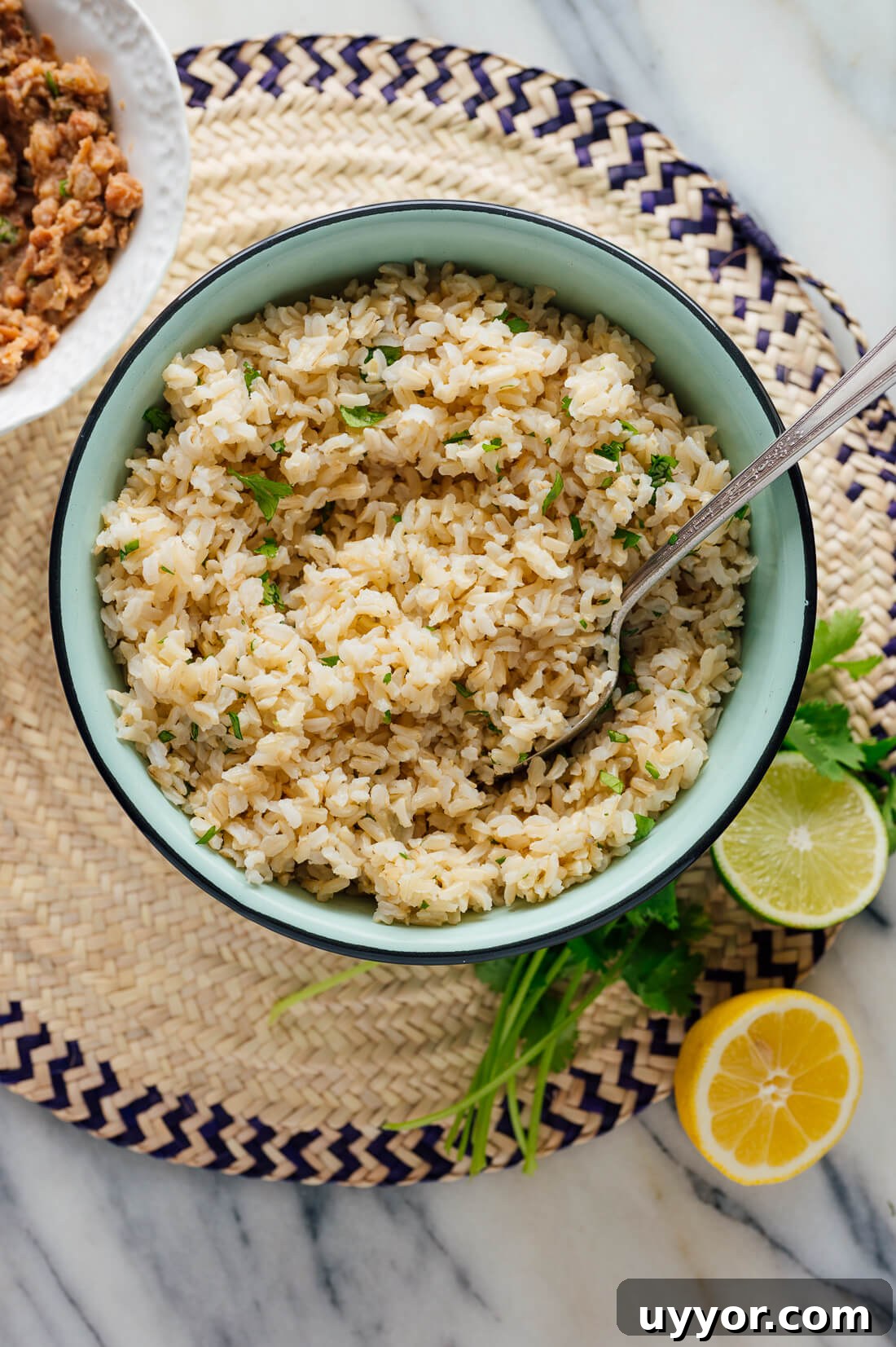 cilantro lime brown rice recipe