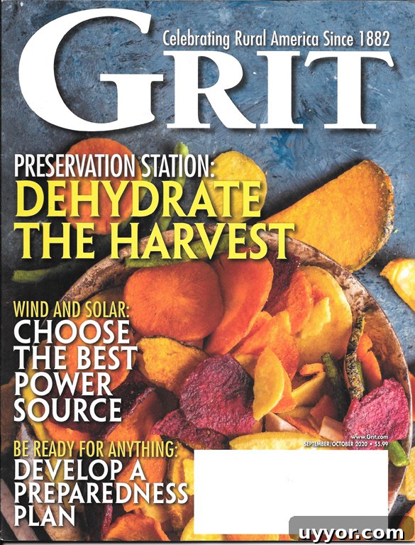 September October 2020 Grit magazine