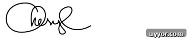 CHERYLsignature CHERYL signature
