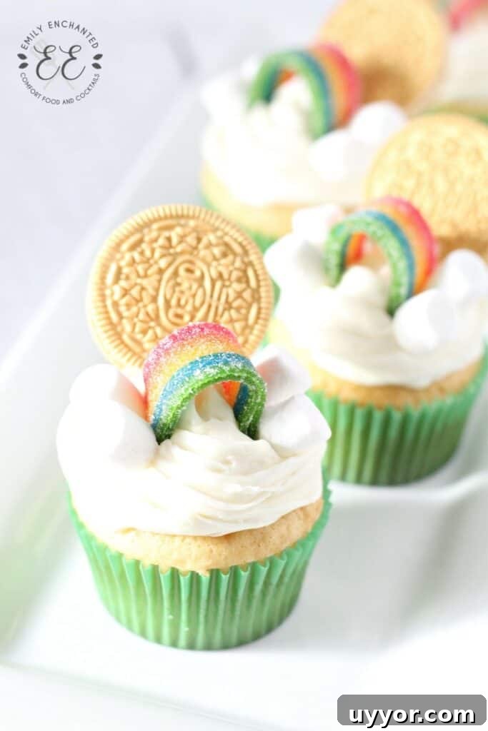 St. Patrick's Day Cupcakes St. Patrick's Day Cupcakes