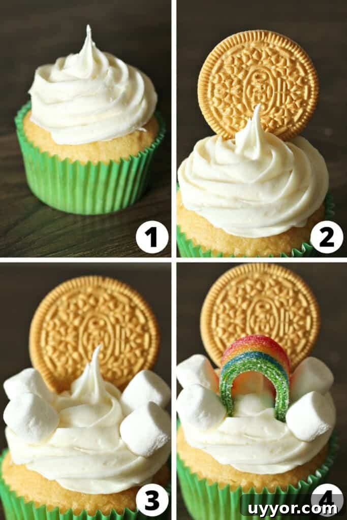 Pot of Gold Cupcakes Pot of Gold Cupcakes