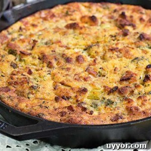 Cornbread Dressing with Bacon & Sage