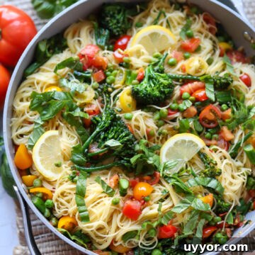 Lemon Capellini with Cherry Tomatoes and Fresh Basil 5 tomato & basil lemon capellini