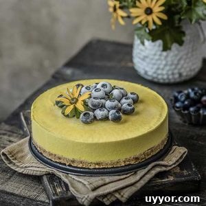 Mango Turmeric Cheesecake