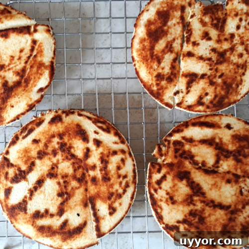 Quick Keto Naan Bread