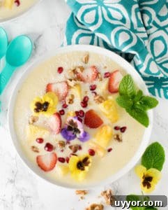 Tropical Orange Colada Smoothie Bowl Recipe for Refreshing Mornings 2 Tropical Orange Colada smoothie bowl