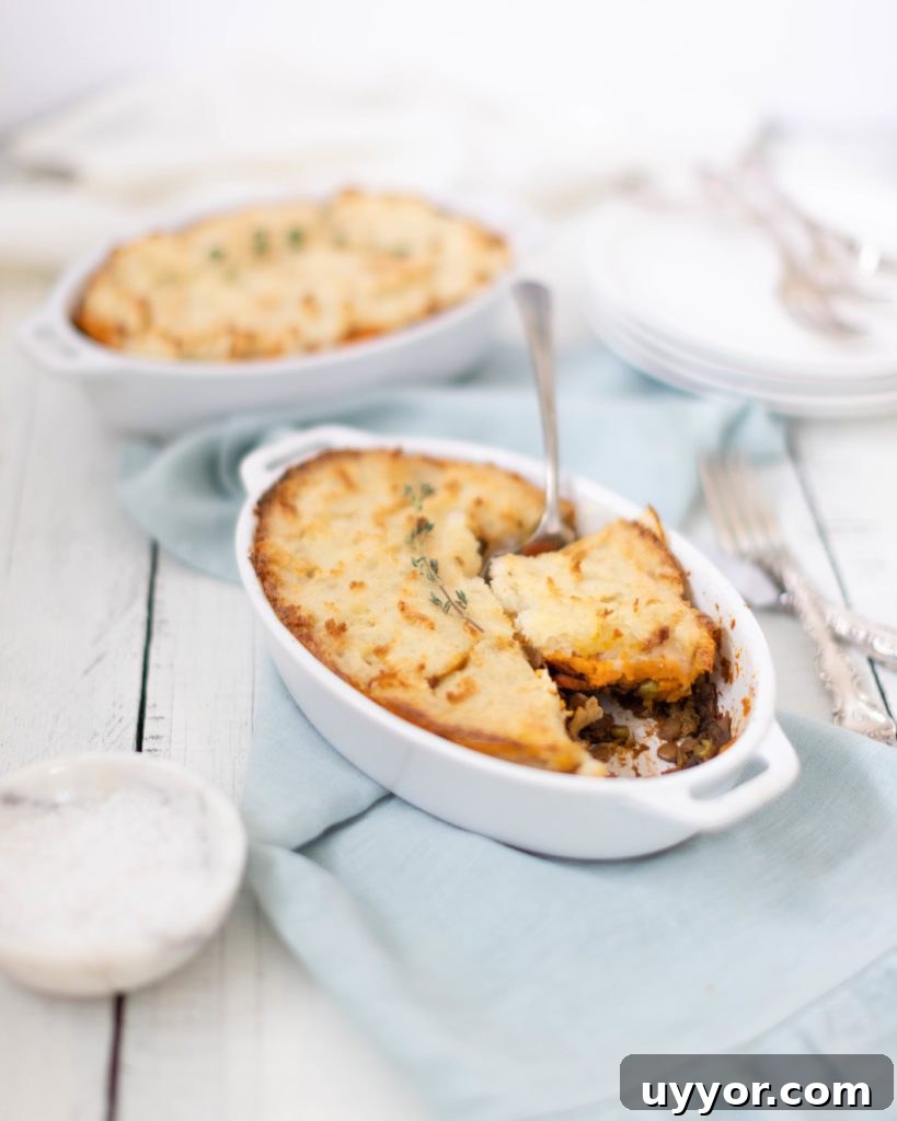 Vegan Lentil Shepherd’s Pie Recipe for Comforting Dinners 4 img 45557 3