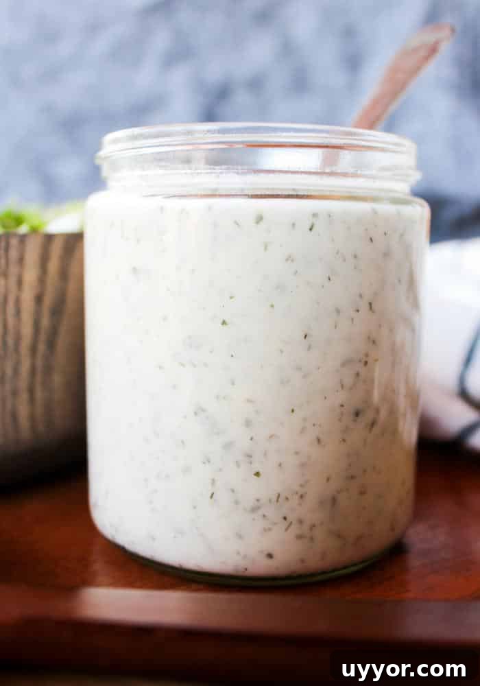 Easy Dairy Free Ranch Dressing