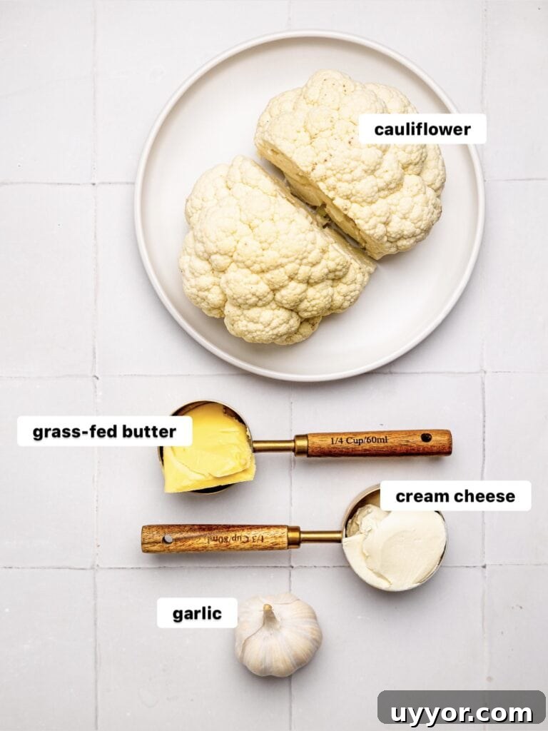 Creamy Garlicky Cauliflower Mash Recipe for Satisfying Comfort 4 img 5078 3