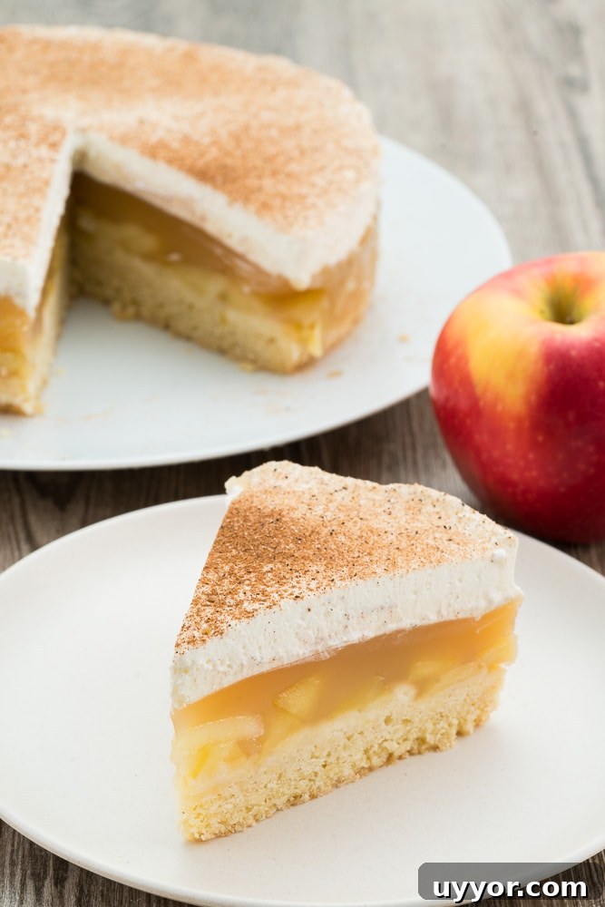 Cinnamon Cream Apple Pie Recipe with Flaky Homemade Crust 2 apple-pie-with-cinnamon-cream