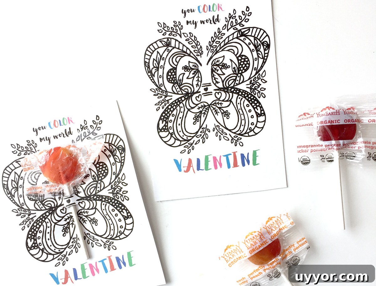 Color My World Valentine Coloring Pages & Craft Ideas 4 STMLValentineHorizontal