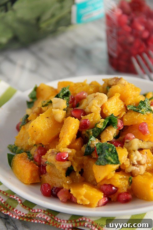 Roasted Butternut Squash with Garlicky Kale and Parmesan 2 Butternut Squash and Kale
