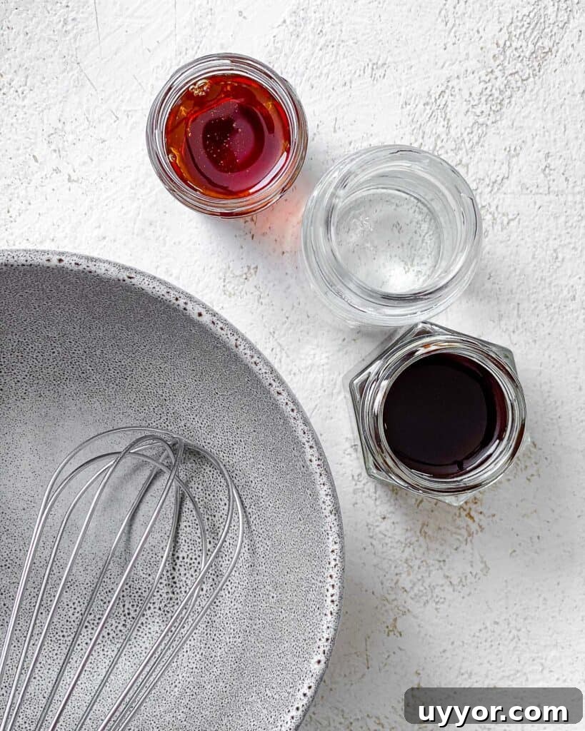 ingredients for Perfect Sautéed Eggplant measured out against a white surface