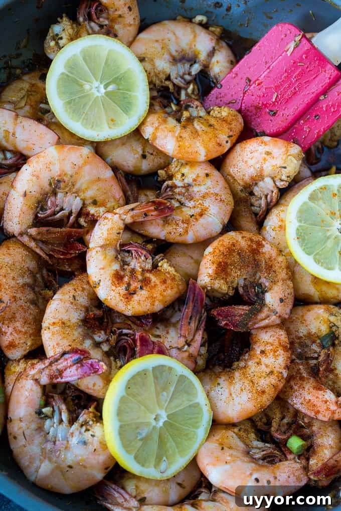 Skinny BBQ Shrimp