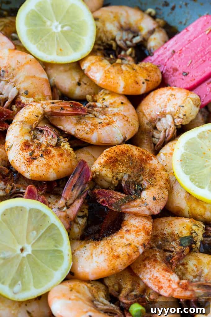 Skinny BBQ Shrimp