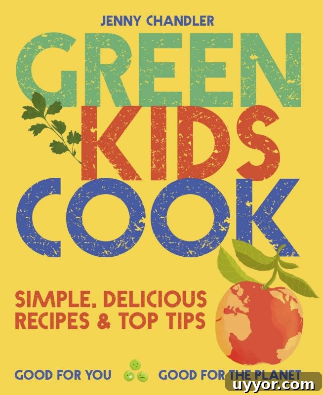 Podcast 106: Teaching Kids to Cook Sustainably with Jenny Chandler 3 Green Kids Cook book cover