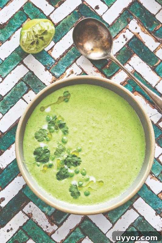 Podcast 106: Teaching Kids to Cook Sustainably with Jenny Chandler 4 Green Pea and Coconut Soup