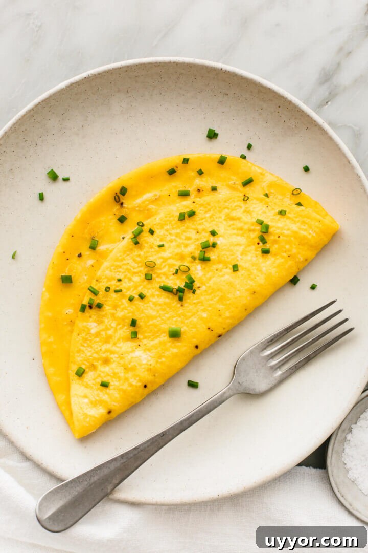 Top 10 Must-Try Recipes from 2022: Reader Favorites and Trends 12 A plate with an omelette and a fork