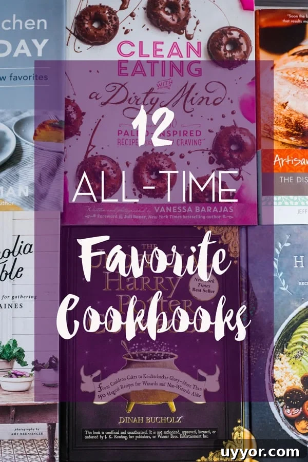 12 All-Time Favorite Cookbooks - Cookbooks with recipes for hearty meals, paleo treats, small-batch baking and more! There's something for everyone on this list 12 All-Time Favorite Cookbooks
