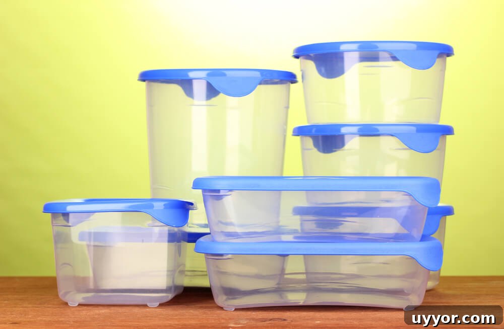 Reusable containers are an easy way to reduce kitchen waste