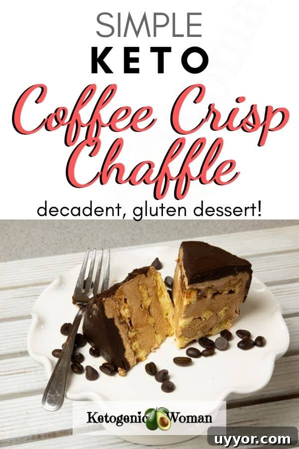 Keto Coffee Crisp Chaffle
