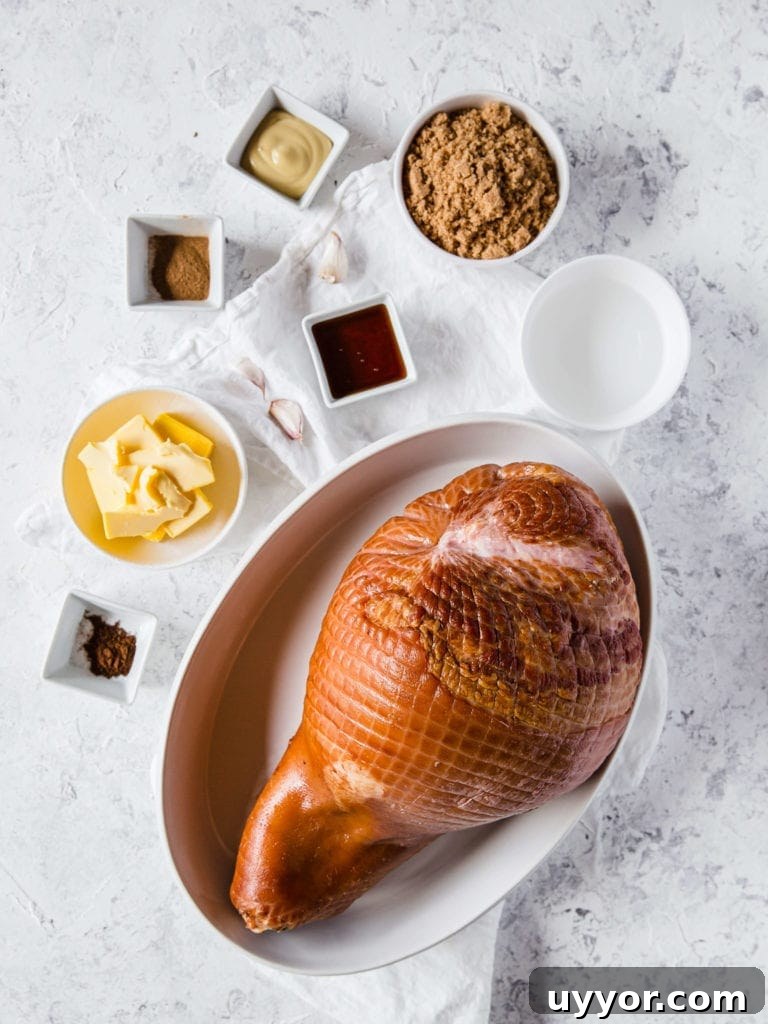 Sugar-Free Keto Glazed Ham