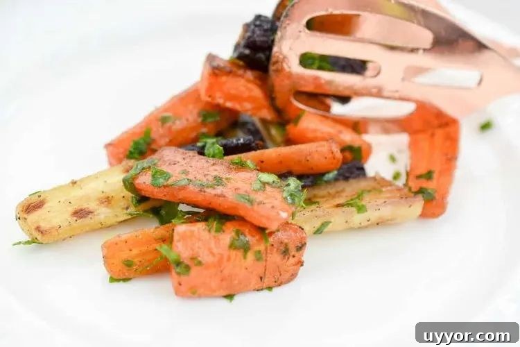 Keto Roasted Glazed Carrots