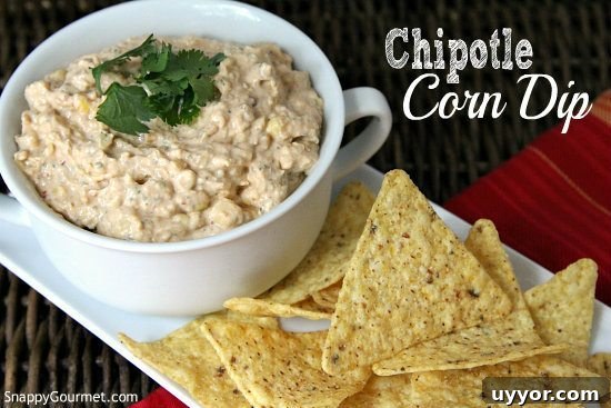 Spicy Chipotle Corn Dip Recipe for Parties and Game Day Snacks 5 Chipotle Corn Dip