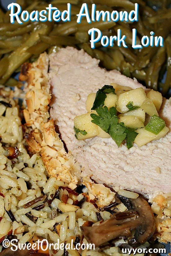 Roasted Almond Pork Loin