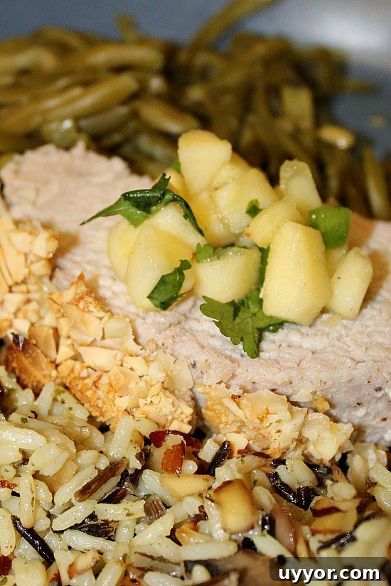 Roasted Almond Pork Loin