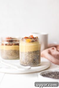 Pumpkin Cheesecake Chia Pudding
