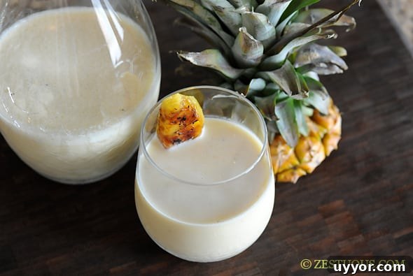 Grilled Pina Colada from Zestuous Grilled Pina Colada from Zestuous
