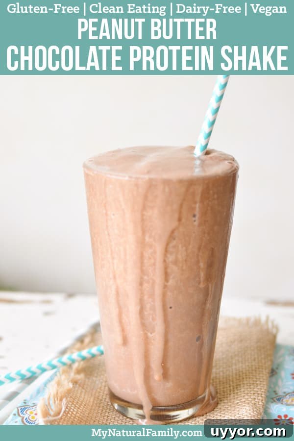 Peanut Butter Chocolate Protein Shake Recipe for Muscle Gain 2 Healthy Peanut Butter Chocolate Protein Shake Recipe