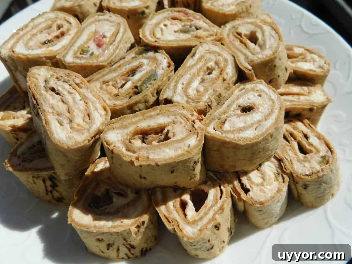 Nacho Dip Roll-Ups: Cheesy Tortilla Pinwheels Recipe 2 img 8550 1