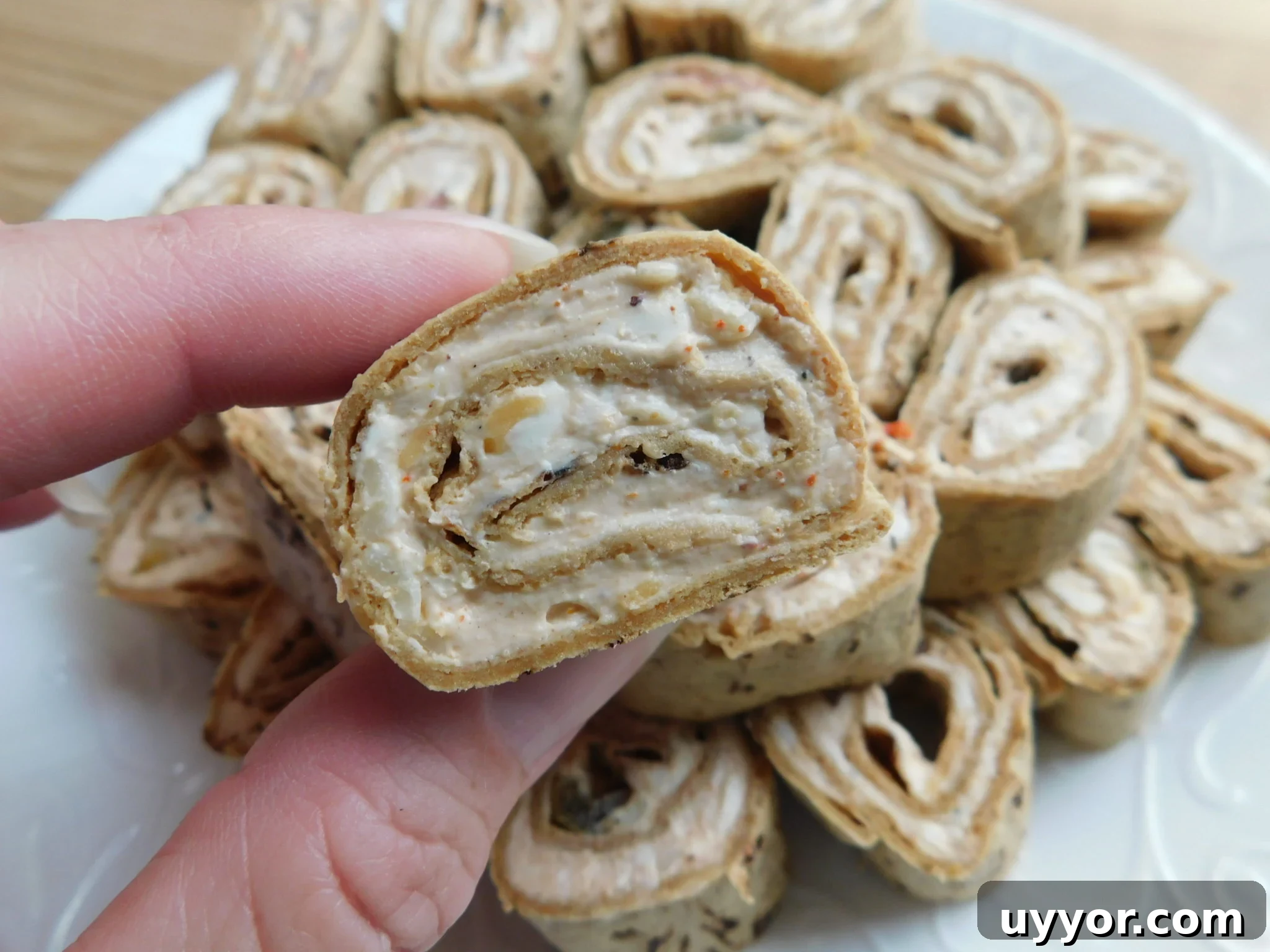 Nacho Dip Roll-Ups: Cheesy Tortilla Pinwheels Recipe 8 img 8550 7
